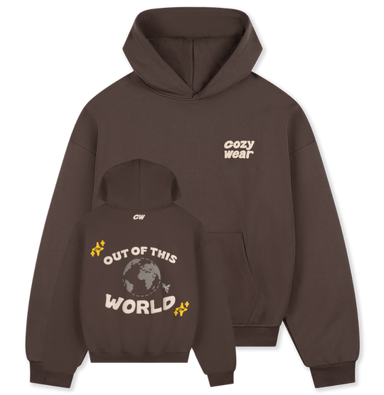 COZY WEAR CACAO OUT OF THIS WORLD HOODIE