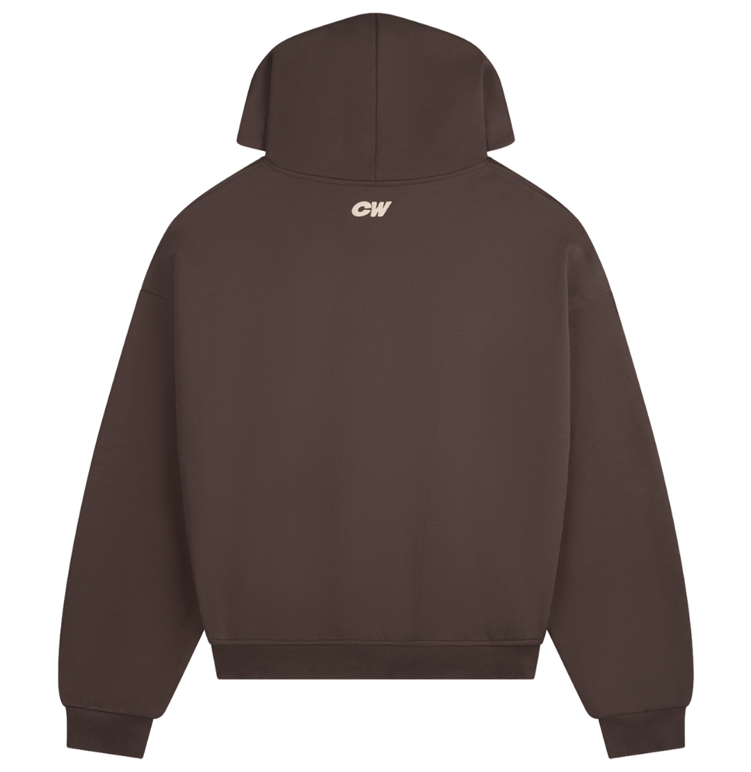 COZY WEAR CACAO BASIC HOODIE