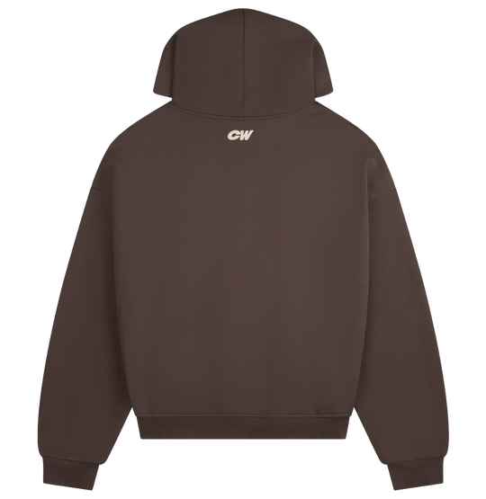 COZY WEAR CACAO BASIC HOODIE