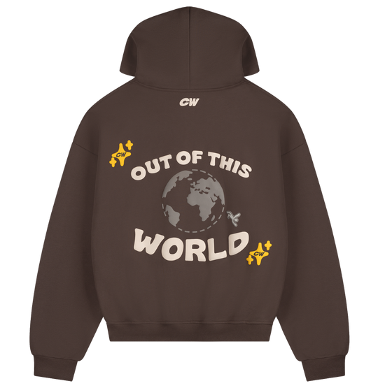 COZY WEAR CACAO OUT OF THIS WORLD HOODIE