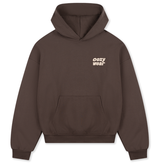 COZY WEAR CACAO BASIC HOODIE