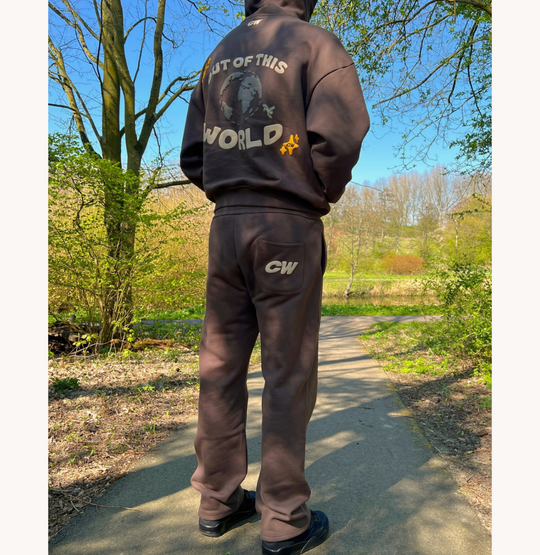 COZY WEAR CACAO BASIC SWEATPANTS